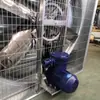 Ventilador a prueba de explosiones de acero inoxidable, ventilador de ventilación industrial anticorrosión y a prueba de explosiones, extractor para planta química, ventilador de flujo axial resistente a la corrosión