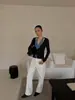 [14/9 Novedades de Otoño] Suéter de punto de dos piezas estilo coreano suave para otoño para mujer F1189