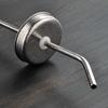 Estufa de té de titanio puro tubo de suministro de agua automático bomba de barril fondo tubo recto de entrada de agua accesorios para juego de té cubo tubo de agua