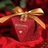 Caixa de Doces 2023 Nova Sacola de Doces de Caqui Caixa de Doces para Casamento Embalagem de Caixa de Presente de Alto Nível Caixa de Doces Suprimentos para Casamento