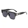 3539 Gafas de Sol Metálicas de Doble Puente Retro Deportivas Casuales Exportación Transfronteriza Amazon Tiktok Moda