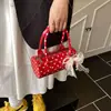 Bolso de Lunares Bolso Tote Pequeño para Mujer 2025 Nuevo de Moda Versión Coreana Bolso Nicho Tipo Cojín Versátil Bolso de Hombro Cruzado de Moda