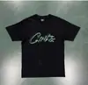 Camisetas Transfronteiriças Europeias e Americanas, Camiseta Alcatraz, Camiseta Estampada Estilo Ins, Blusa de Manga Curta, Série de Marcas da Moda, Entrega com Imagem Fornecida