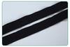 Atacado cor branco preto fita de borda meio dobrada acessórios para vestuário spandex nylon elástico de borracha faixa elástica