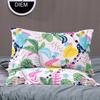 Fábrica directa algodón 48*74 funda de almohada individual para estudiante funda de almohada simple de moda impresión activa al por mayor
