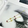 Pulsera para Mujer, Mini Láser de Alto Gama Oro Joyería de Moda, Estilo Popular en Línea, Venta Directa Exquisita, Pulsera de Lujo Ligero