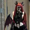 Halloween Fantasia Adereço de Cabeça Chifre Preto Adereço de Cabeça Chifre de Diabo Faixa de Cabeça com Chifres de Diabo Estilo Escuro Sexy Fantasia de Diabo