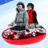Personalizado de Fábrica Engrosado Resistente al Desgaste Redondo Deslizante Nieve, Esquí Inflable Césped Esquí Carro Anillo de Arrastre Esquí Todo el Año