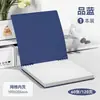 Cuaderno de Alta Calidad con Diseño Cuadrado Vintage, Cómodo de Sostener, Cuaderno de Hojas Sueltas B5, Cuaderno de Hojas Sueltas Plegable, Desmontable, Adecuado para Estudiantes de Secundaria