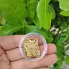 Adesivo de Celular Dourado com Folha de Ouro Puro 999, Adesivo para Ficar Rico, Riqueza Chegando Diariamente, Adesivo de Traseira de Celular do Deus da Riqueza, Presente de Aniversário