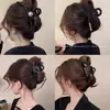 Novo Grampo de Tubarão Elegante com Laço de Pérola e Grande Coração para a Parte de Trás da Cabeça para Prender o Cabelo e Dar um Look Sofisticado