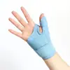Tira de Suporte de Pulso Esportivo Transfronteiriça, Tala de Pulso, Tala de Pulso com Compressão para Articulação do Polegar, Luvas de Meio Dedo para Bainha do Tendão