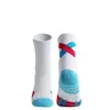 Calcetines de Baloncesto Profesionales Prácticos para Hombre Color Contrastante Suela de Toalla Espesados Amortiguadores de Impacto Calcetines de Media Caña Calcetines Deportivos Élite Venta al por Mayor