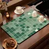 Tapete Escurridor de Cocina Tapete Absorbente de Barro Diatomeo para Encimera Tapete para Olla Anti-Escaldaduras Tapete Aislante Posavasos de Bar Tapete para Secar Platos