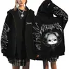 2025 Stray Kids Dominam Moletom com Capuz Estampado Periférico Harajuku Solto com Zíper Moletom Atacado