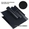 Tapete de churrasco de teflon superdimensionado 40*60 terno de fibra de vidro antiaderente resistente a altas temperaturas tapete de churrasco bbq