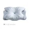 Almofada de espuma viscoelástica em formato de borboleta, transfronteiriça, projetada para sono profundo, retorno lento e suporte para o pescoço, adequada para posições de dormir de lado e de bruços