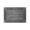 Mantel Tejido Teslin Ecológico de PVC Transfronterizo Estilo Occidental con Marco Cuadrado Diagonal, Impermeable y Aislante al Calor, para Mesas de Comedor de Restaurantes y Cafeterías