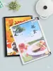 Libro de Menús Transparente para Restaurantes Chinos y Occidentales, Portamenús de PVC A4, Libro de Menús para Pedir, Menú de Restaurante, Pedido DIY