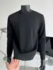 Camiseta masculina estilo americano, corte regular, manga longa, nova coleção 2026, streetwear moderno, camada interna casual, camisa básica soltinha