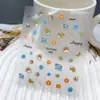 Série Duyuer Adesivos de Unha Populares Estilo Influenciador Realista com Suporte Adesivo para Decoração de Unhas DIY