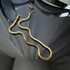 Acero de Titanio No se Desvanece Estilo Nuevo Cadena de Escamas de Pescado Cadena Cubana Cadena de Cuello de Gama Alta Conjunto de Pulsera Cadena Simple para Clavícula de Mujer