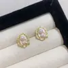 Diseño Retro Original de Nicho Nuevo Estilo Chino Pintura al Óleo Pendientes de Perla Pendientes Sencillos Lujo Accesible Pendientes de Gama Alta