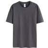 220 gramos de camiseta de algodón peinado de cuello redondo overol ropa grupal ropa de clase camiseta fiesta de empresa bordado LOGO
