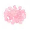Cuentas de Cristal de Trébol de 10 mm Joyería Hecha a Mano Cuentas de Cristal Transparentes Pulsera DIY Hecha a Mano Collar Materiales para Joyería