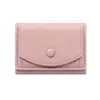 Nueva Cartera Corta RFID para Mujer, Cartera de Cuero 70% de Descuento, Portatarjetas Múltiples Mini Estilo Japonés Ins, Estuche para Tarjetas, Billetera para Monedas