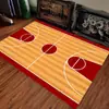 Alfombras temáticas de equipos de fútbol americano transfronterizos para la decoración de la sala de estar del hogar, duraderas, resistentes a las manchas y fáciles de mantener, disponibles para venta al por mayor