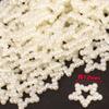 Accesorios al por mayor para manualidades de joyería de perlas pegamento en crema colgante para funda de teléfono llavero pasador lazo flor de amor