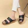 Sandalias Romanas con Suelas Gruesas, Diseño Único, Sandalias de Deslizamiento con Forma de Cuña, Nuevas Sandalias de Moda Verano 2026