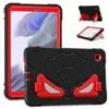 Funda protectora antigolpes compatible con tableta A7Lite Spider Armor T220/T225 con soporte, carcasa protectora de color contrastante