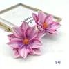 Simulación de Boda Flor Estrella de la Suerte Flor de Magnolia Flor Artificial Pasador de Pelo Tocado Paquete de Materiales con Guirnalda para el Hogar Accesorios de Fotografía