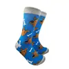 Modelos Transfronterizos de Comercio Exterior para Primavera, Otoño e Invierno Hombres y Mujeres Tendencia de Dibujos Animados Calcetines de Media Pantorrilla Calcetines de Algodón Sitio de Suministro
