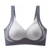 Sutiã Levanta Seios de Comércio Exterior Transfronteiriço para Seios Pequenos, Anti-Queda, Costas Bonitas, Sem Costura, Suporte Macio, Camisola Push-Up