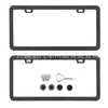 Marco de matrícula americano para coche modificado directo de fábrica Amazon EE. UU.. marco de placa de matrícula de acero inoxidable de calibre marco de placa de matrícula