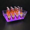 Luz LED colorida cubitera de hielo para cerveza bar cubitera de hielo para champaña bar KTV cubitera de hielo luminosa cubitera de hielo acrílica PC