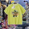 Tong Tong Tong Homem Palito Roupas Meninos e Meninas Camiseta Manga Curta tungtungsahur Transfronteiriço Montanhas e Mares Sutra Tops