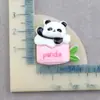 Caixa de Armazenamento DIY Grampo Animal de Desenho Animado Acessórios de Resina Geladeira Panda DIY Cola Cremosa Adesivo Materiais de Decoração