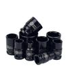 Llave de Impacto Eléctrica 1/2 Vaso Corto Hexagonal 38mm Pistola de Aire Pequeña Cabeza de Vaso Corto 8-32 Vaso Neumático Grande de Aire