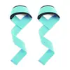 Tira de suporte para levantamento terra com acolchoamento para cima, equipamento de suporte resistente ao desgaste, tira de suporte para barra de pegada para levantamento terra, pulseira de pulso