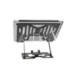 Soporte para Teléfono Móvil y Laptop Dos en Uno Elevado Vertical Disipación de Calor Plegable Oficina Elevable Soporte de Acero al Carbono
