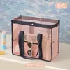 Bolsa de Praia de Rede Transparente de Verão, Bolsa de Natação Portátil de Grande Capacidade, Bolsa Portátil Leve para Artigos de Higiene Pessoal de Viagem