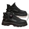 Botas Martin Primavera 2026 Masculinas Cano Médio Casuais Esportivas Outdoor Caminhada Masculinas Impermeáveis Antiderrapantes Aumentadoras de Altura Botas Martin