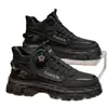 Botas Martin Primavera 2026 Masculinas Cano Médio Casuais Esportivas Outdoor Caminhada Masculinas Impermeáveis Antiderrapantes Aumentadoras de Altura Botas Martin