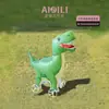 Novo Balão Animal com Rodas para Caminhar Decoração de Festa de Aniversário Infantil Adereços Barraca de Mercado Noturno Brinquedo ao Ar Livre Balão