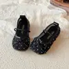 Zapatos de Cuero Pequeños Versátiles Estilo Coreano de Lunares para Niñas 2026 Nuevos Mocasines Transpirables de Malla Slip-on Planos Estilo Ballet