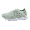 Comercio Exterior Transfronterizo Talla Grande Primavera y Otoño Nueva Moda Casual Strass Mosca Tejida Estilo Deportivo para Mujer Zapatos Casuales para Mujer en Stock
